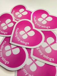 Finding my Wings Butterfly Foundation Sticker